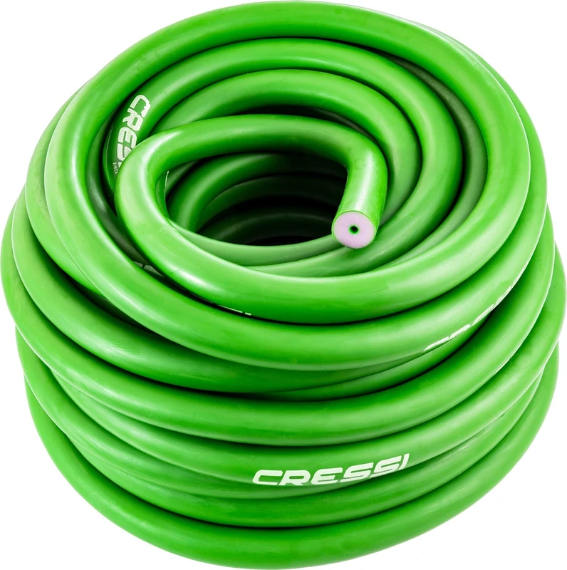 Cressi since 1946 - Pure Band Rubber 15m Green 16mm - Elastic Roll Band Ø16mm in Natural Latex 45 Sh/A, to maximise resistance to ball pressure on the inner walls of the rubber, Unisex