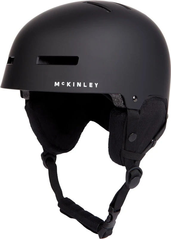Mc Kinley Unisex Bold Ski Helmet, Black, L