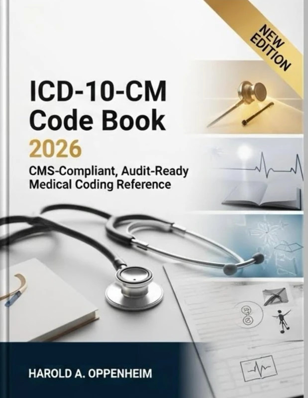 ICD-10-CM Code Book 2026: CMS-Compliant, Audit-Ready Medical Coding Reference