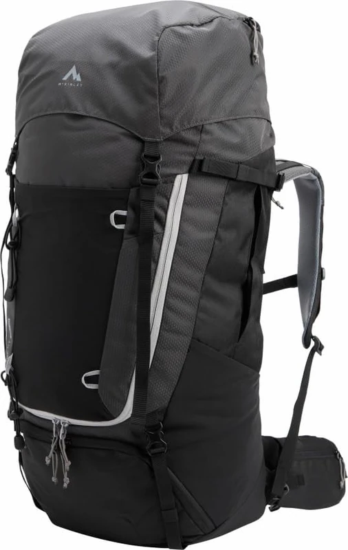 Mc Kinley Unisex Make II CT 75+10 Vario Trekking Backpack, Anthracite/Black Nig, One Size