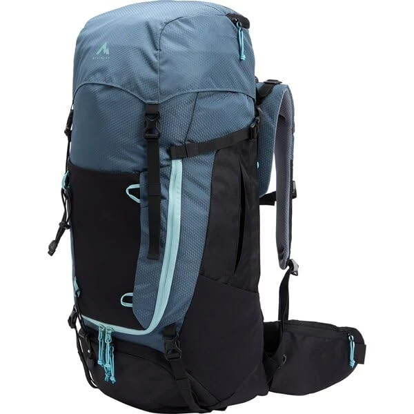 Mc Kinley Women's Make II CT 50W+10 Vari Trekking Backpack, Blue Petrol/Black Ni, One Size