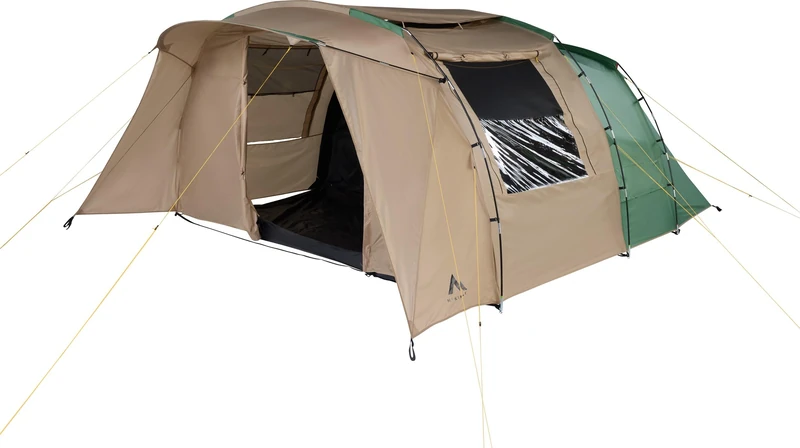 Mckinley Guinea 40.6 SW Tent, Brown Light/Green/Ye, One Size