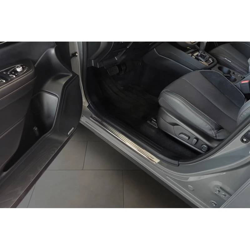 Avisa Inox door sill protectors compatible with Subaru Forester (SL) 2024- - 4-pieces