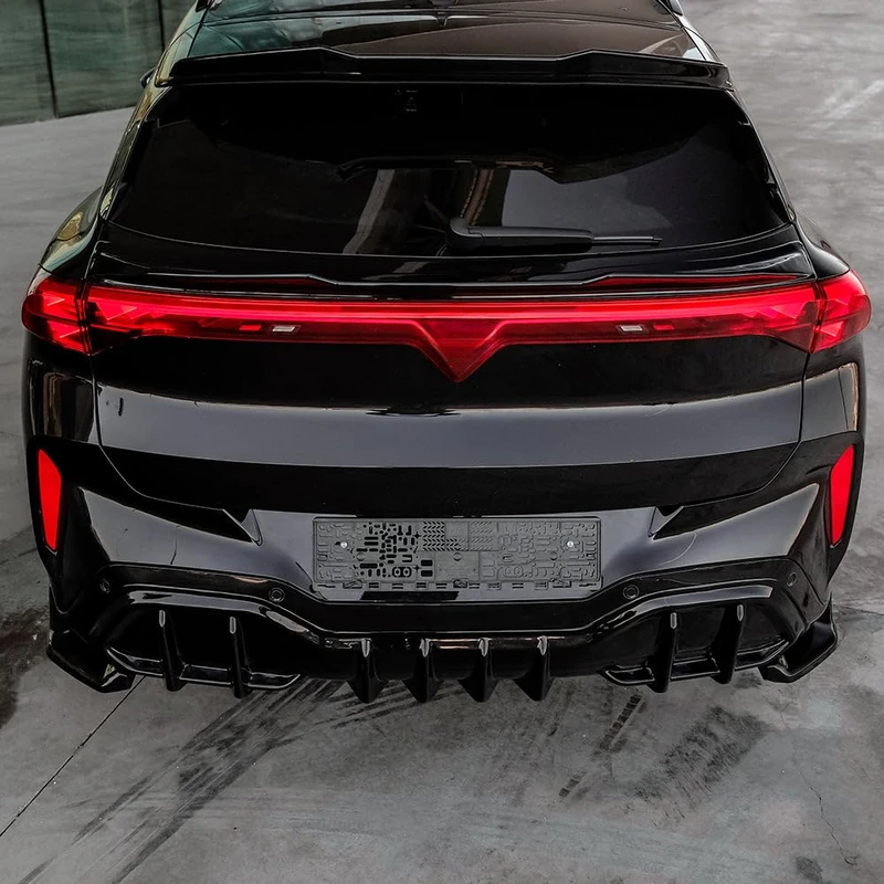 Oneway Roof Spoiler (Cap) compatible with Cupra Terramar (KP1) 2024- - Gloss black