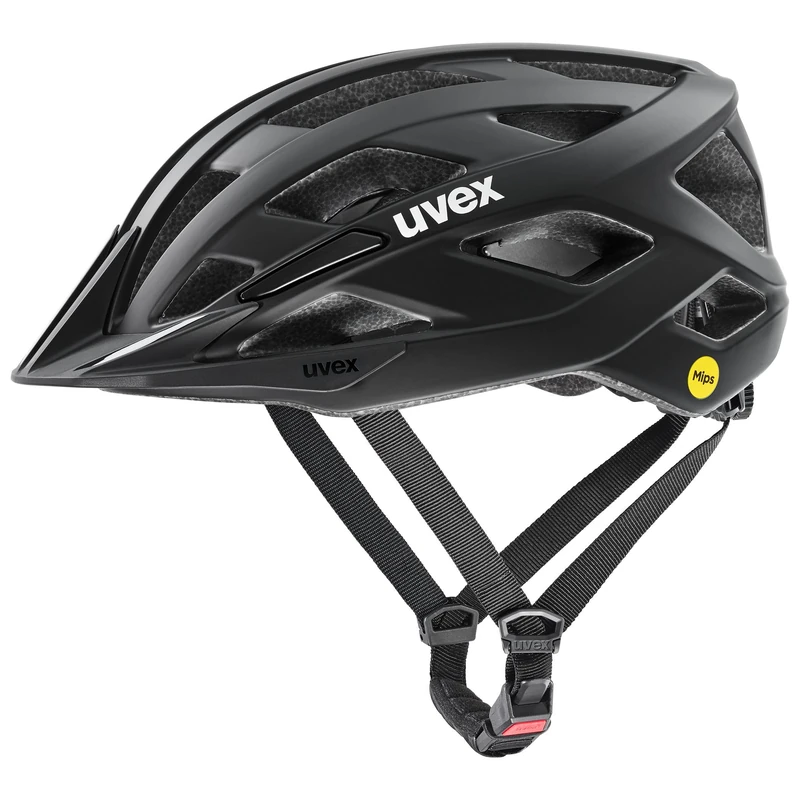 Uvex Unisex I-Vo 2 Mips Bicycle Helmet, Black Matt, 60
