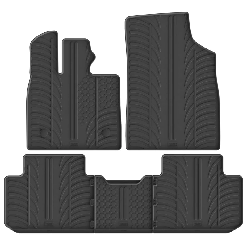Gledring Set of Rubber Mats Compatible with BYD Seal U (EV) & Seal U DM-i (PHEV) 2024- (T Profile 5-Piece) - Image 1