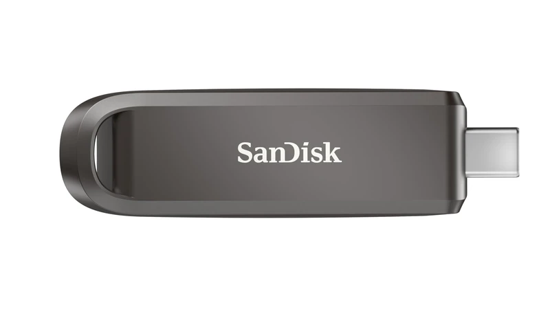 SANDISK Extreme PRO USB Type-C Flash Drive 256GB (read speeds up to 1000MB/s, and write speeds up to 900MB/s, RescuePRO Deluxe data recovery software)