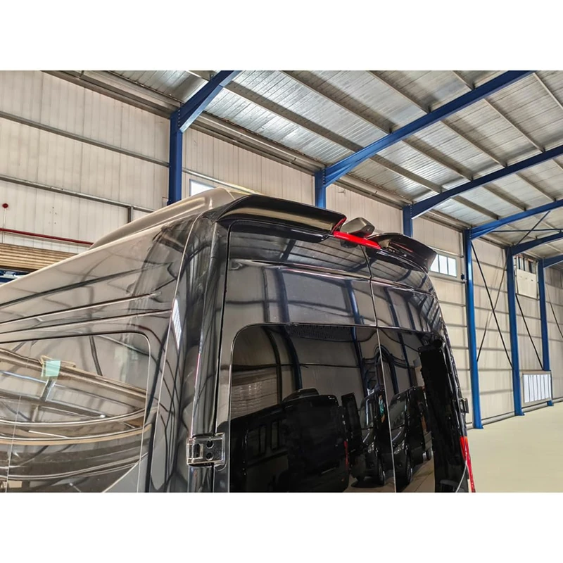 Motordrome Roof spoiler compatible with Mercedes Sprinter (H2) 2006-2018 & 2018- / Volkswagen Crafter (H2) 2006-2016 (PU)