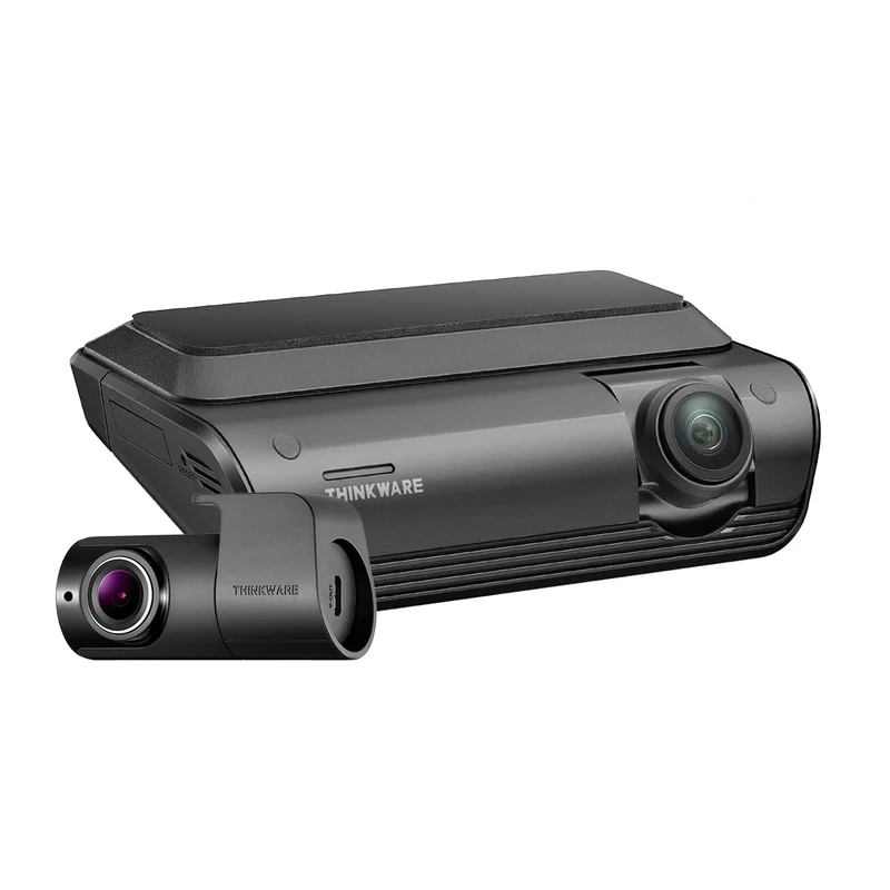 Thinkware ARC 700 Dash Cam - 4K UHD 2160p Front & 2K QHD Rear Car Camera - Built-in Wi-Fi GPS, Super Night Vision 3.0, Hardwire Lead For Battery Safe Parking Mode - 64GB SDCard - Android/iOS