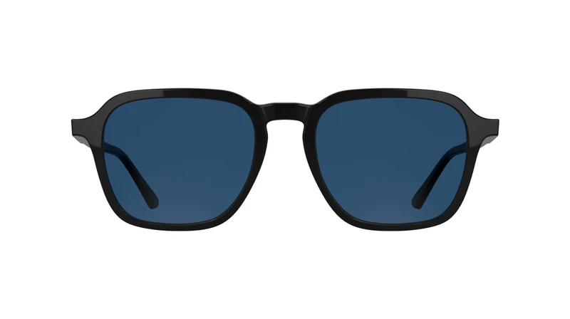 Calvin Klein Men's Sunglasses CK26507S - Black/Blue with Solid Blue Lens