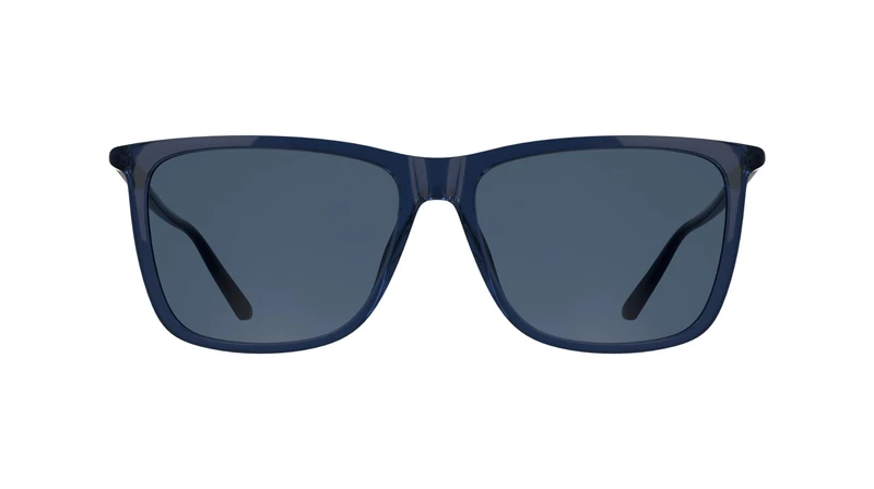 Calvin Klein Men's Sunglasses CK26500S - Transparent Blue with Solid Blue Lens