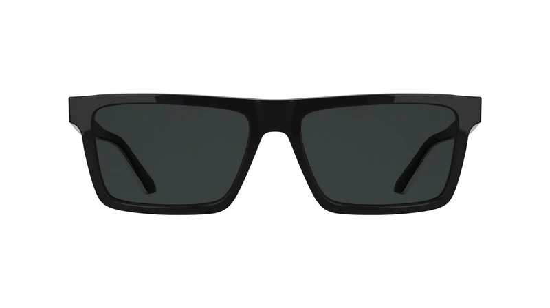 Calvin Klein Men's Sunglasses CK26504S - Black with Solid Smoke Lens