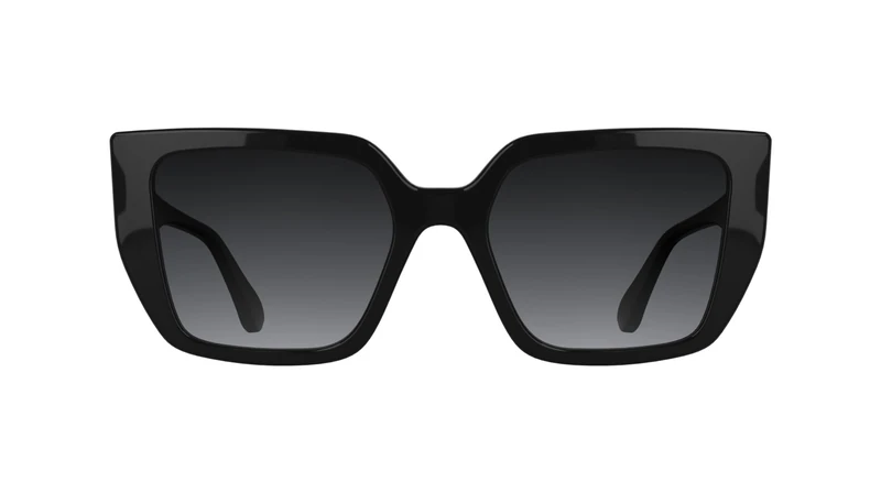 KARL LAGERFELD Women's Sunglasses KL6221S - Black with Gradient Grey Lens