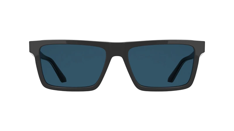Calvin Klein Men's Sunglasses CK26504S - Gray with Solid Blue Lens