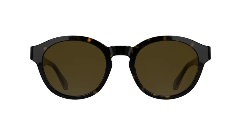 Calvin Klein Jeans Unisex Adult Sunglasses CKJ26604S - Dark Havana with Solid Brown Lens - Image 1
