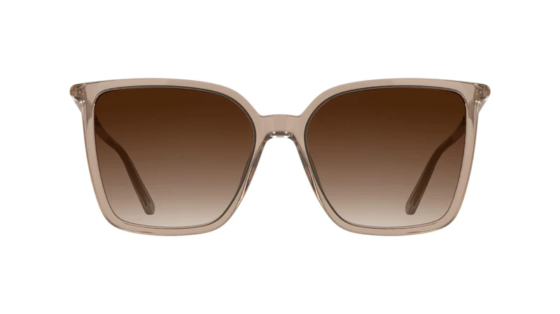 Calvin Klein Women's Sunglasses CK26502S - Nude with Gradient Brick Lens