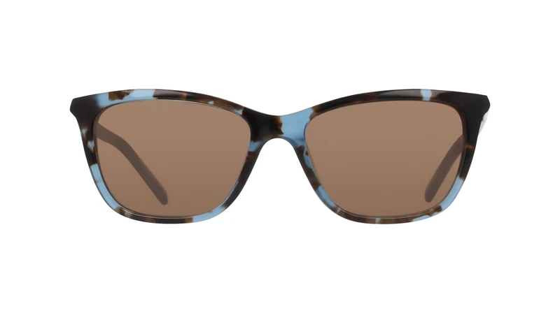 DKNY Women's Sunglasses DK558S - Blue Tortoise with Solid Brown Lens