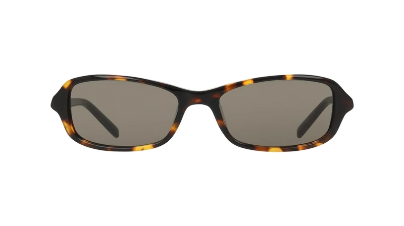 DKNY Women's Sunglasses DK557S - Dark Tortoise with Solid Green Lens - Image 1