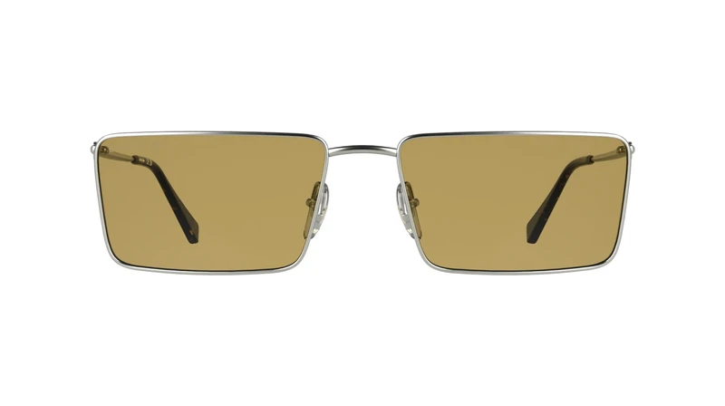 Lacoste Men's Sunglasses L279S - Silver/Honey with Solid Honey Lens - Image 1