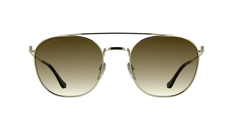 Lacoste Men's Sunglasses L281S - Gold with Gradient Light Brown Lens