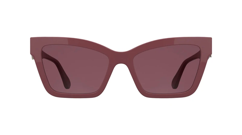KARL LAGERFELD Women's Sunglasses KL6220S - Antique Rose with Solid Wine Lens