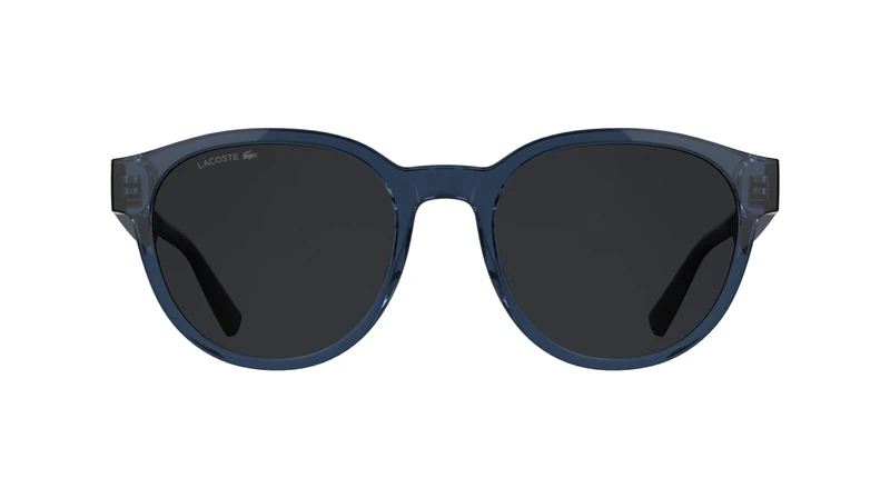 Lacoste Men's Sunglasses L6088S - Transparent Blue with Solid Grey Lens