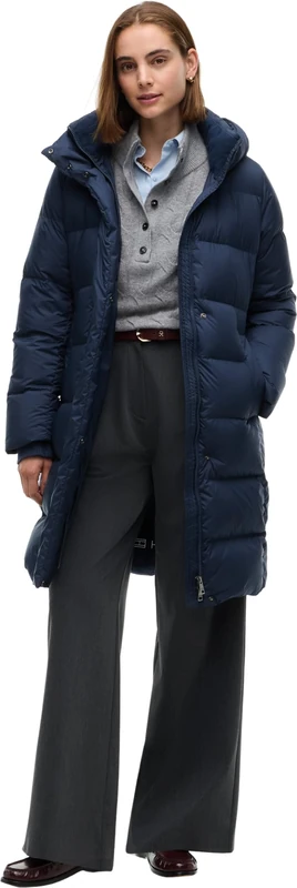 Tommy Hilfiger Women's, Down Modern Coat WW0WW51547, Puffer Coat, Deep Brown, XXS