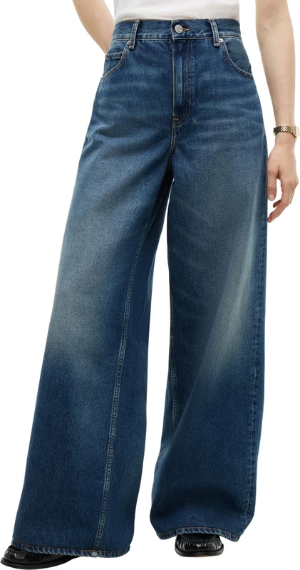 Tommy Hilfiger Women's, DNM New Doreen 70'S Wide Leg Hw WW0WW48567, Other Jeans, Vintage New Doreen, 30W / 30L