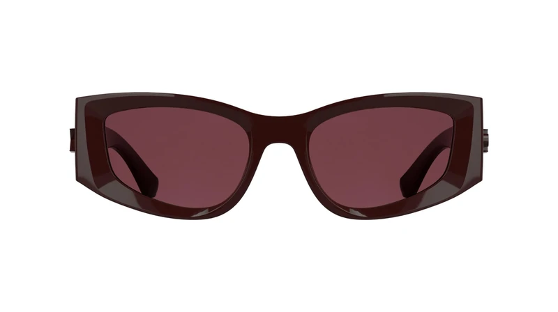 Calvin Klein Jeans Women's Sunglasses CKJ26608S - Burgundy with Solid Wine Lens
