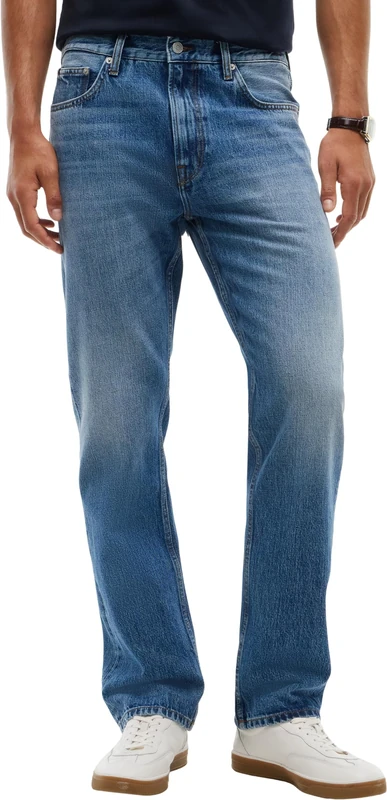 Tommy Hilfiger Men's, Dover Regular Straight Brian Bl MW0MW44893, Straight, Brian Blue, 30W / 32L