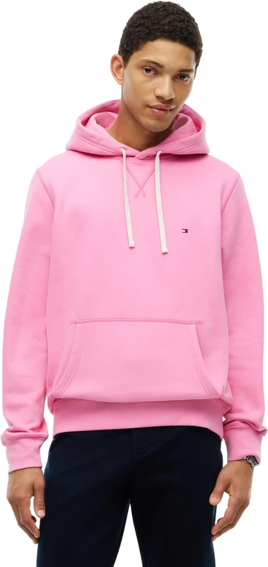 Tommy Hilfiger Men's Seasonal Fleece Hoody - Blush L