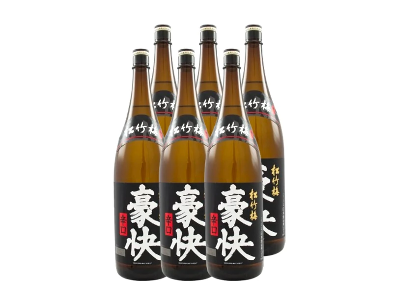 Shochikubai Gokai Karakuchi Sake 1.8L 15.1% (Pack of 6) | Premium Japanese Dry Junmai Sake | Crisp, Clean & Refreshing | Perfect for Sushi, Sashimi, Grilled Seafood & Traditional Japanese Cuisine