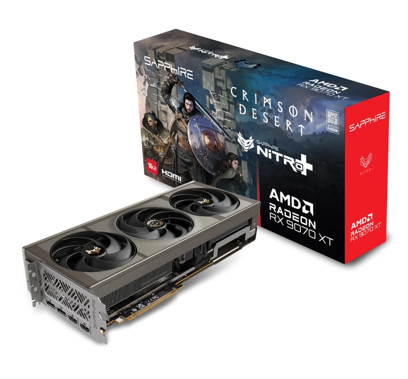 Sapphire Nitro+ AMD Radeon RX 9070 XT 16GB Crimson Desert Gaming OC Version