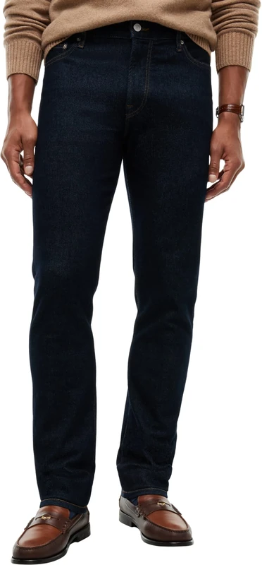 Tommy Hilfiger Men's, Denton Ian Lux Ind Brush MW0MW44913, Straight, Ian Indigo Brush, 31W / 30L