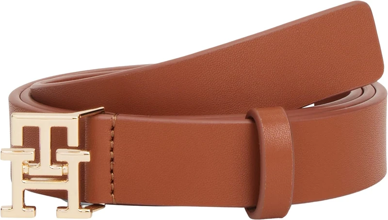 Tommy Hilfiger Women Th Modern 2.5 Aw0Aw17496 Adjustable Belt, BROWN (Winter Cognac), 85