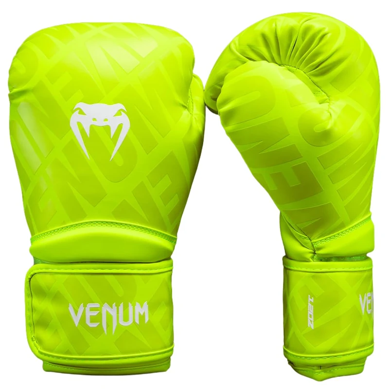 Venum Contender 1.5 XT 3D Boxing Gloves - Neon Yellow - 12oz