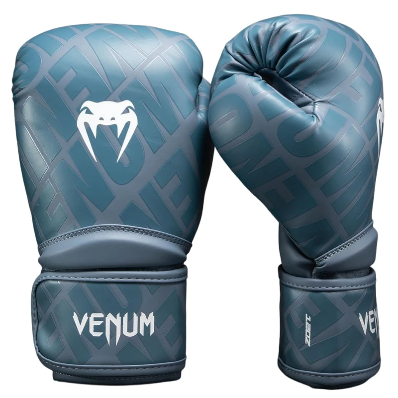 Venum Contender 1.5 XT 3D Boxing Gloves - Storm Blue - 12oz