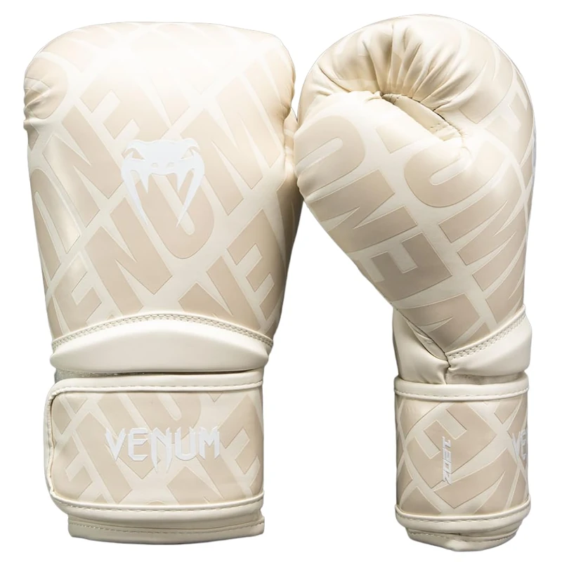 Venum Contender 1.5 XT 3D Boxing Gloves - Cream - 10oz