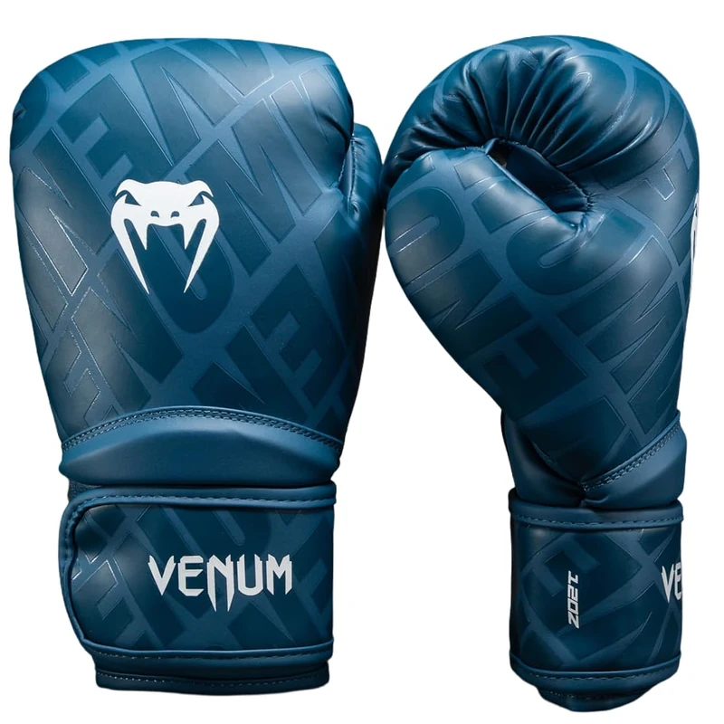 Venum Contender 1.5 XT 3D Boxing Gloves - Navy Blue - 14-Ounce
