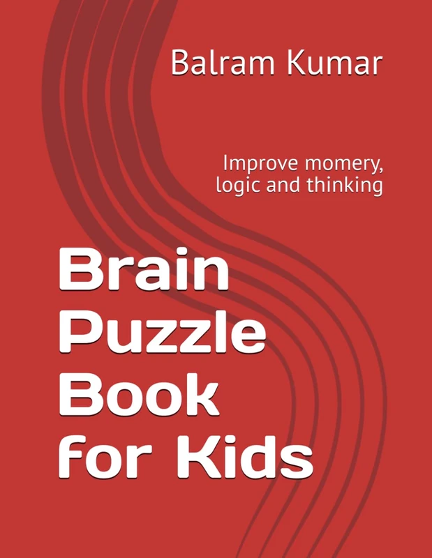 Brain Puzzle Book for Kids: Improve momery, logic and thinking