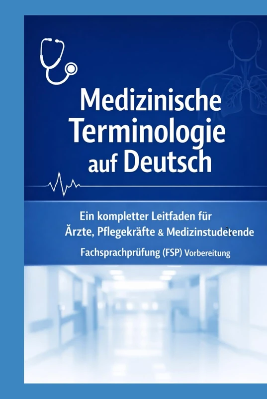 Medizinische Terminologie auf Deutsch: Ein kompletter Leitfaden für Ärzte, Pflegekräfte und Medizinstudierende – Fachsprachprüfung (FSP) Vorbereitung (Exam-Ready Medical Notes Series)