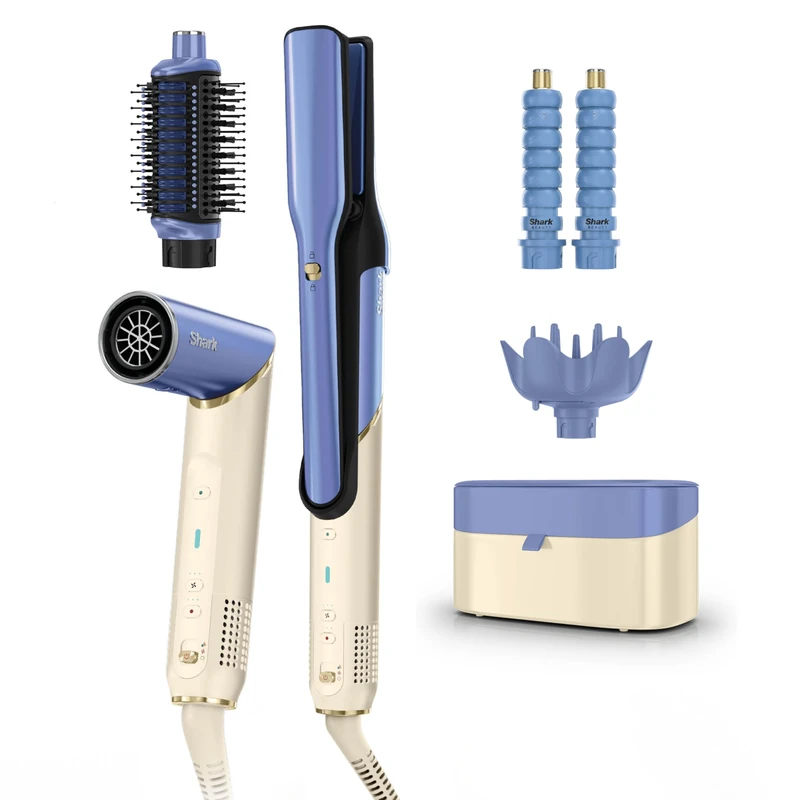 Shark Glam Ceramic & Air Styling and Drying System Starlight Dream HD6042SUKPL - Image 1