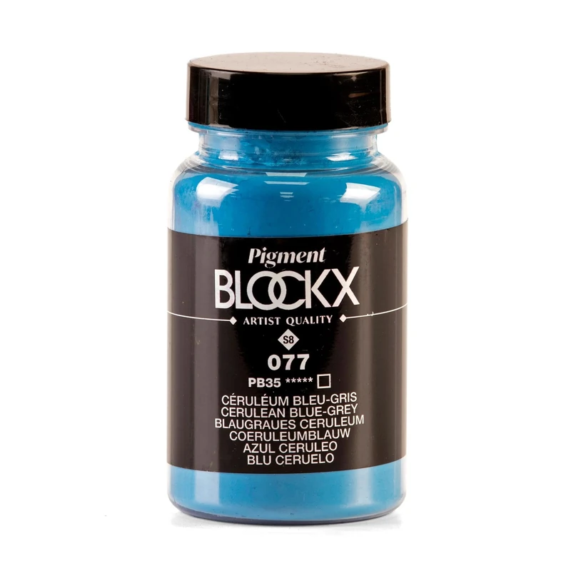 Blockx 51077BXC - Pigment - Céruléum bleu-gris 100 ml / 90 g - Image 1