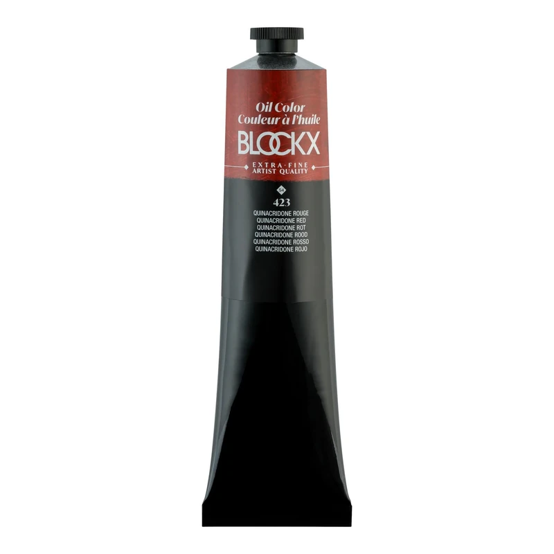 Blockx 216423BXC - Huile Quinacridone rouge -200ml tube