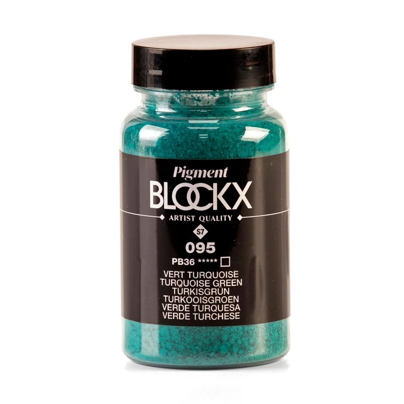 Blockx 51095BXC - Pigment - Vert turquoise 100 ml / 100 g