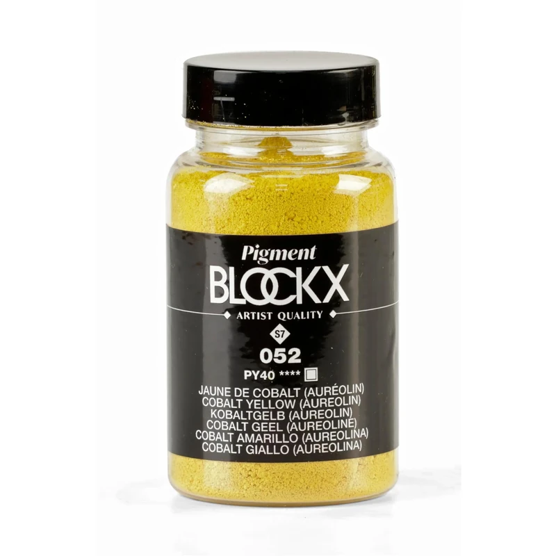 Blockx 51052BXC - Pigment - Jaune de cobalt (Auréolin) 100 ml / 65 g - Image 1