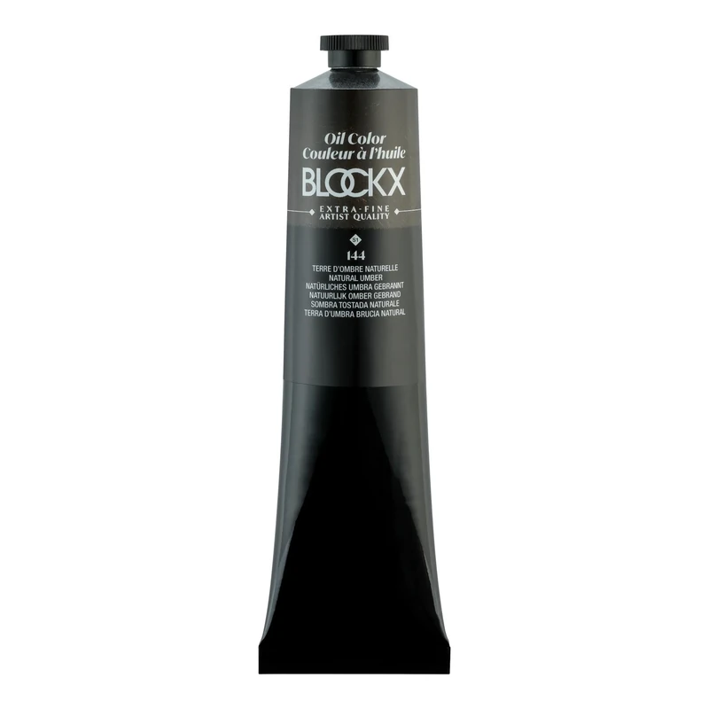 Blockx 216144BXC - Huile Terre d’Ombre naturelle -200ml tube