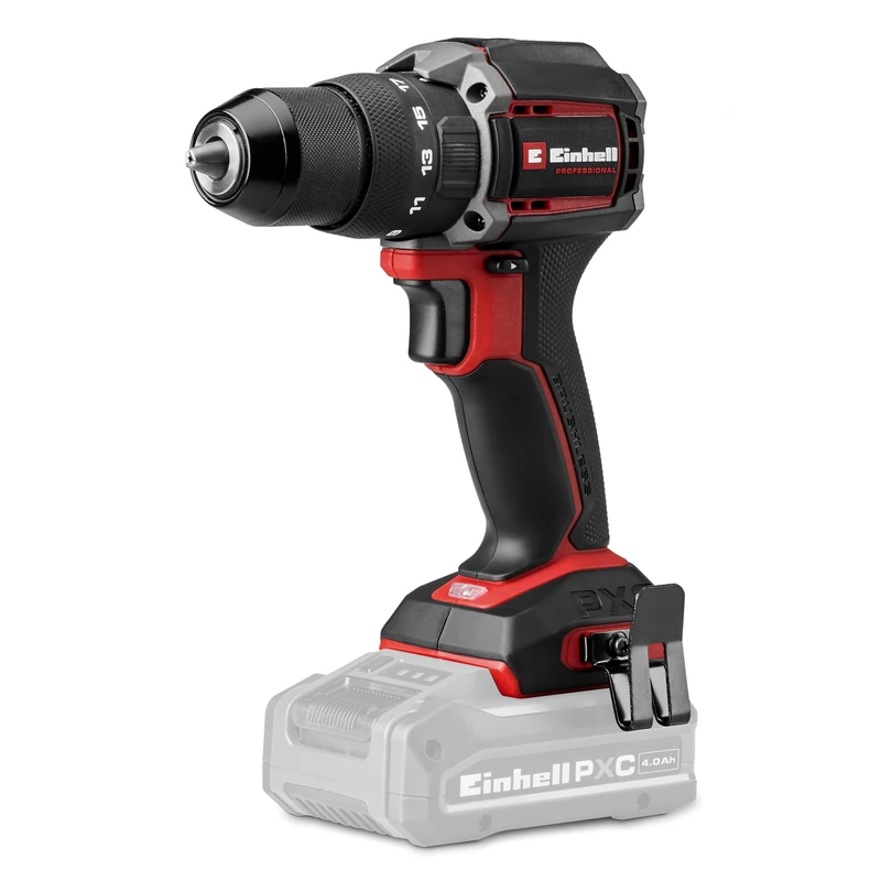 Einhell Professional Cordless Impact Drill 18V Power X-Change, Brushless, 70Nm, Anti-Kickback, 13-mm Drill Chuck, 2 Speeds, Without Battery TP-CD 18/70-C Li-i BL - Solo
