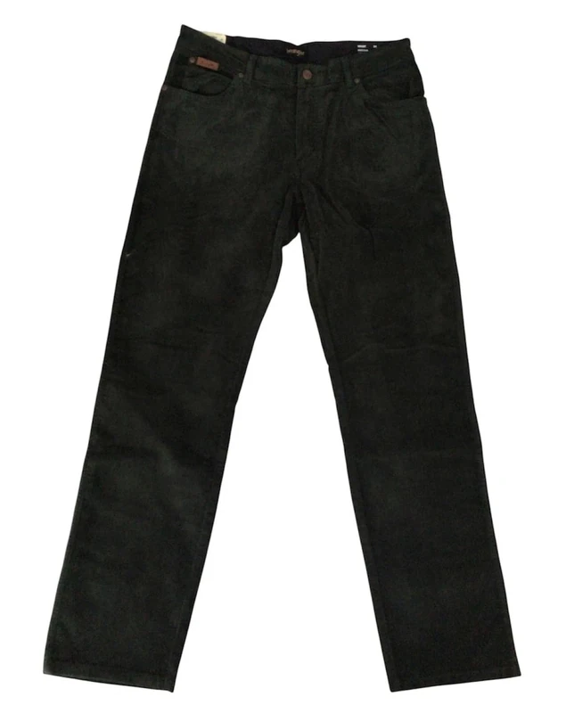 WRANGLER - Mens Jeans - Authentic Straight Fit - Texas - Green