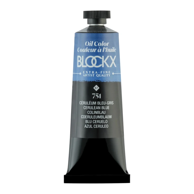 Blockx 213751BXC - Huile Céruléum bleu-gris -35ml tube